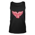 Sporty Detroit Fan Old English D With Wings Unisex Tank Top
