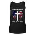 Stand For The Flag Kneel For The Cross Usa Eagle Tshirt Unisex Tank Top