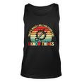 That What I Do I Fix Stuff I Know Things Vintage Mechanic Unisex Tank Top