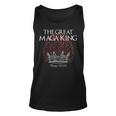 The Great Maga King Crown Usa Parody Trump 2024 Anti Biden Unisex Tank Top