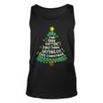 Tree Isnt The Only Thing Getting Lit Ugly Christmas Tshirt Unisex Tank Top