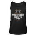 Trucker Trucker Hold The Line Convoy For Freedom Trucking Protest Unisex Tank Top
