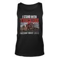 Trucker Trucker Support I Stand With Truckers Freedom Convoy _ Unisex Tank Top