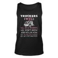 Trucker Trucker Wife Shirt Not Imaginary Truckers WifeShirts Unisex Tank Top