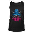 Tu Free Throws Or Pink Bows Gender Reveal Costume Family Unisex Tank Top