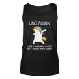 Uncle Unicorn Unisex Tank Top