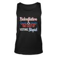 Us President Flation The Cost Of Voting Stupid 4Th July Meaningful Gift Unisex Tank Top