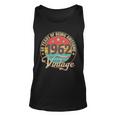 Vintage 1962 Birthday 60 Years Of Being Awesome Emblem Unisex Tank Top