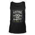 Vintage 50Th Birthday For Him 1972 Aged To Perfection Tshirt Unisex Tank Top