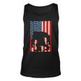 Vintage Bigfoot American Flag Tshirt Unisex Tank Top