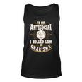 Vintage Im Not Antisocial I Rolled Low On Charisma Tshirt Unisex Tank Top