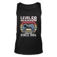 Vintage Video Gamer Birthday Level 58 Unlocked 58Th Birthday Unisex Tank Top