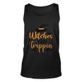 Witches Are Trippin Halloween Quote Unisex Tank Top