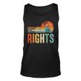 Womens Rights Are Human Rights Feminist Pro Choice Vintage Unisex Tank Top