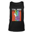Y’All Need Science Chemistry Teacher Graphic Plus Size Shirt For Teacher Female Unisex Tank Top