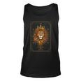 Zodiac Leo Lion Tarot Card Viii Strength Unisex Tank Top