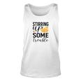 Stirring Up Some Trouble Fall Thanks Men Women Tank Top Graphic Print Unisex