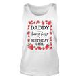 Daddy Of The Berry First Birthday Girl Sweet One Strawberry Unisex Tank Top