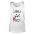 Easily Distracted By Birds Gift Funny Bird Gift Unisex Tank Top