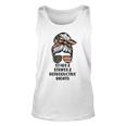 Stars Stripes Reproductive Rights Messy Bun 4Th Of July Unisex Tank Top