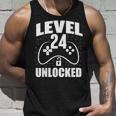 24Th Birthday Gaming Gamer 24 Years Old Bday Unisex Tank Top Gifts for Him