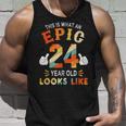 24Th Birthday Gifts For 24 Years Old Epic Looks Like Unisex Tank Top Gifts for Him