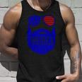 4Th Of July Merica Bearded Glasses Proud American Unisex Tank Top Gifts for Him