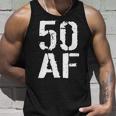 50 Af 50Th Birthday Unisex Tank Top Gifts for Him