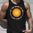90Th Birthday Retro 90Th Trip Around The Sun What A Ride Unisex Tank Top Gifts for Him