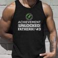 Achievement Unlocked Fatherhood Unisex Tank Top Gifts for Him
