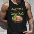 All I Want Pho Christmas Vietnamese Cuisine Bowl Noodles Graphic Design Printed Casual Daily Basic Unisex Tank Top Gifts for Him