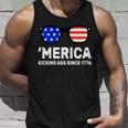 America Kicking Ass Since 1776 Tshirt Unisex Tank Top Gifts for Him