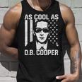 As Cool As D B Cooper Funny Skyjacker Hijack Skydiving Unisex Tank Top Gifts for Him