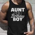 Aunt Of The Birthday Boy Son Matching Family Gift Unisex Tank Top Gifts for Him