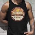 Authentic 100 Year Old Classic 100Th Birthday Tshirt Unisex Tank Top Gifts for Him
