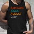 Awesome Since August V21 Unisex Tank Top Gifts for Him