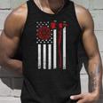 Axe Fire Dept American Flag Thin Red Line Unisex Tank Top Gifts for Him