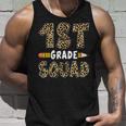 Back To School 1St Grade First Grade Squad Leopard Teacher Unisex Tank Top Gifts for Him