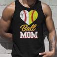 Ball Mom Baseball Softball Mothers Gift Unisex Tank Top Gifts for Him Ball Mom Baseball Softball Mothers Gift Unisex Tank Top Gifts for Him