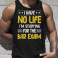 Bar Exam Funny Law School Graduate Graduation Gifts  Unisex Tank Top Gifts for Him