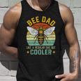 Bee Dad Honey Beekeeper Funny Beekeeping Fathers Day Gift Unisex Tank Top Gifts for Him