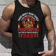 Being A Firefighter Being A Dad Firefighter Dad Quote Gift Unisex Tank Top Gifts for Him