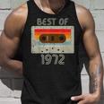 Best Of 1972 Casette Tape Retro 50Th Birthday 50 Years Old Unisex Tank Top Gifts for Him
