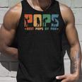 Best Pops By Par Golf Gift Vintage Retro Unisex Tank Top Gifts for Him