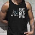 Best Trucking Dad Ever Big Rig Trucker Truck Driver Gift Unisex Tank Top Gifts for Him