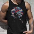 Black Girl Us Flag Melanin 4Th Of July Unisex Tank Top Gifts for Him