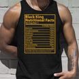 Black King Nutritional Facts Tshirt Unisex Tank Top Gifts for Him