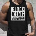 Black King The Most Important Piece In The Game African Men Unisex Tank Top Gifts for Him
