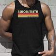 Blacksmith Funny Job Title Profession Birthday Worker Idea Unisex Tank Top Gifts for Him