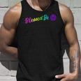 Blessed Be Witchcraft Wiccan Witch Halloween Wicca Occult Unisex Tank Top Gifts for Him